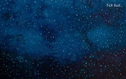 RTS Starry night 5x6 FT Fabric