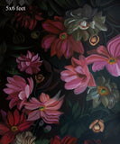 RTS Wild blooms- 5x6 ft- Fabric