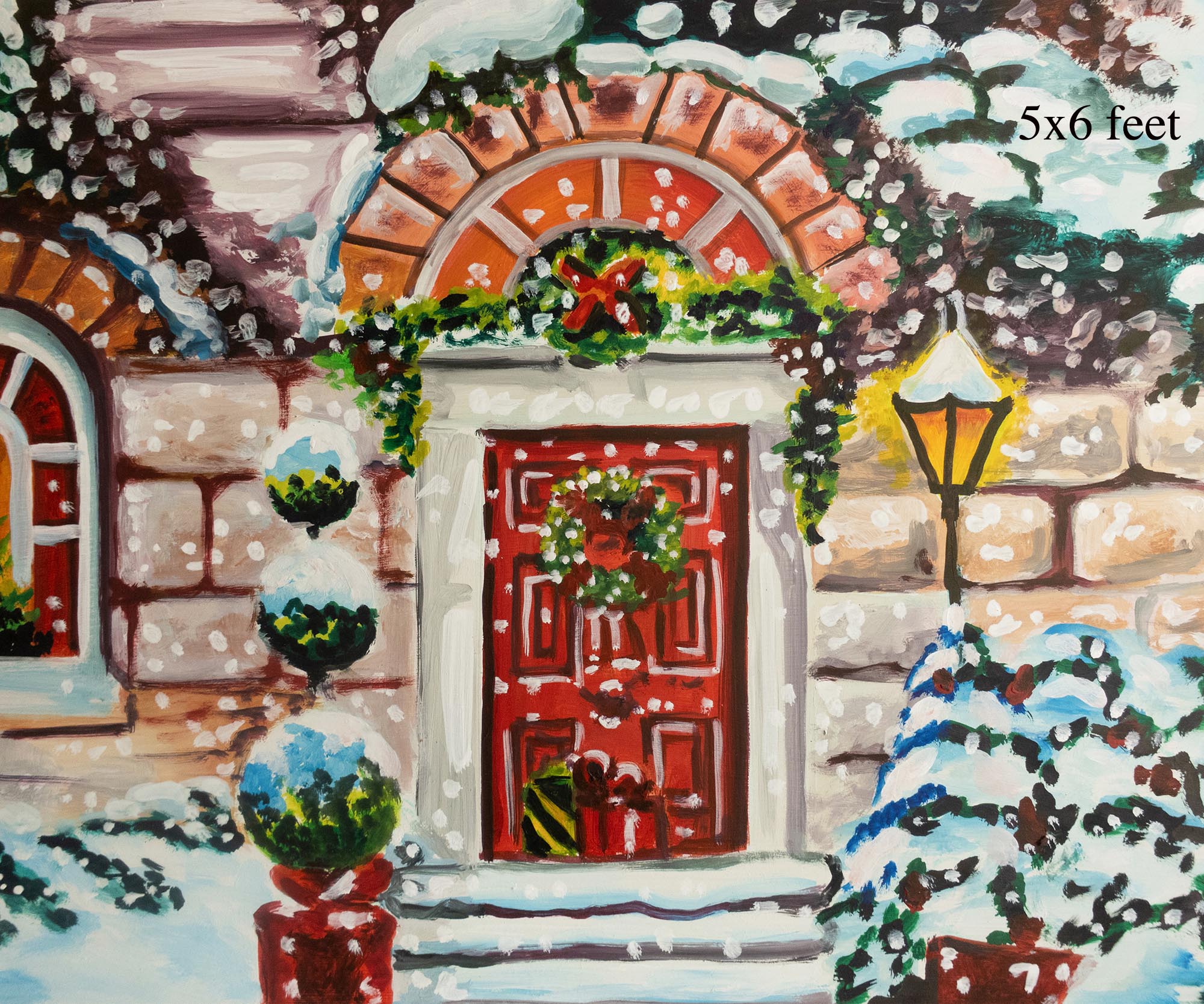 Winter doorway