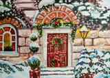 Winter doorway