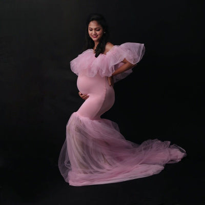 Cotton Candy Gown- Pink