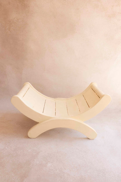 French U bench (Cream)