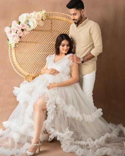 Erica gown - Cream