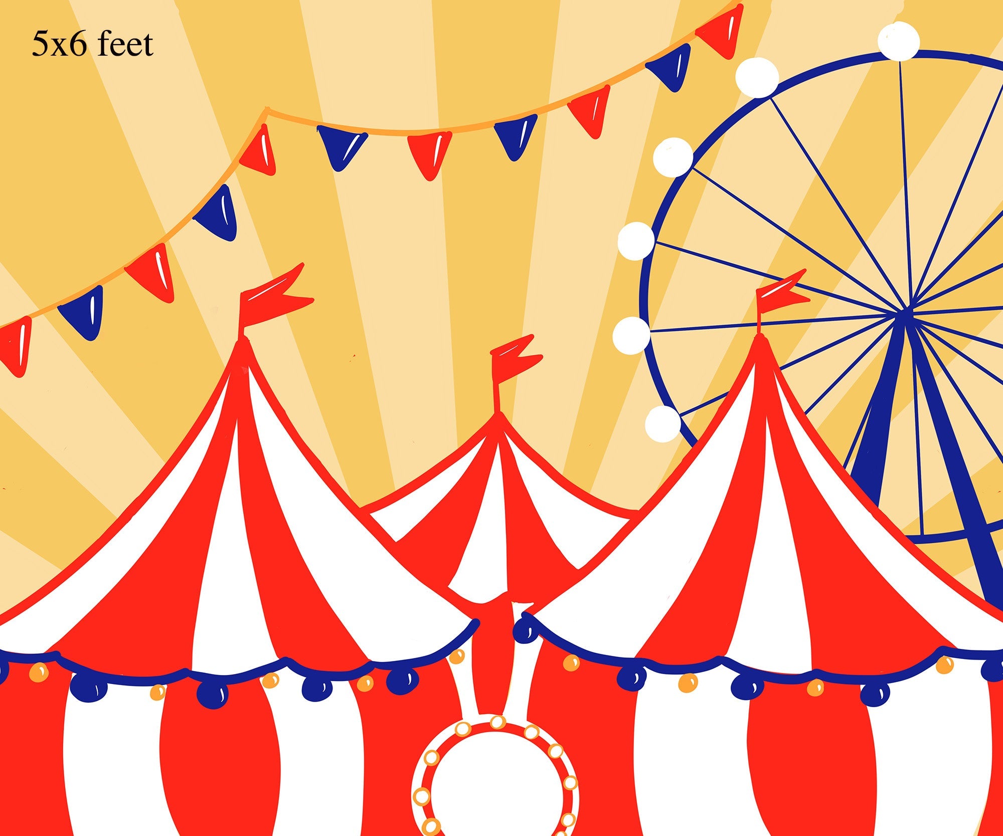 RTS Carnival 5x8 Ft - Fabric