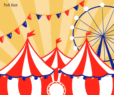 Carnival 5x8 Ft - Fabric