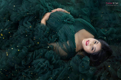 RTS Arianna gown- Green L-XL
