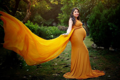 Convertible gown- Mustard Yellow