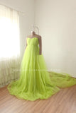 Daisy gown - Neon green