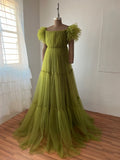 Ella gown - Olive