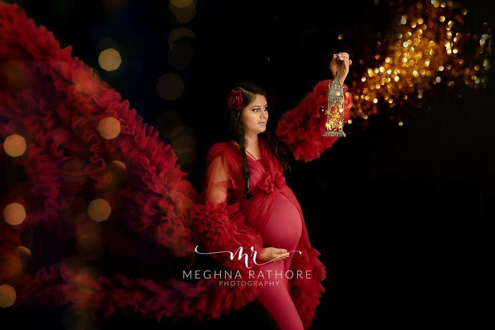 RTS Arianna gown -Burgundy L-XL