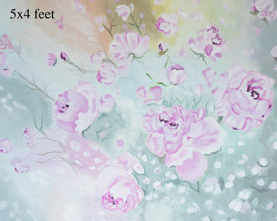 RTS Rose falls 8x12 Ft - Fabric
