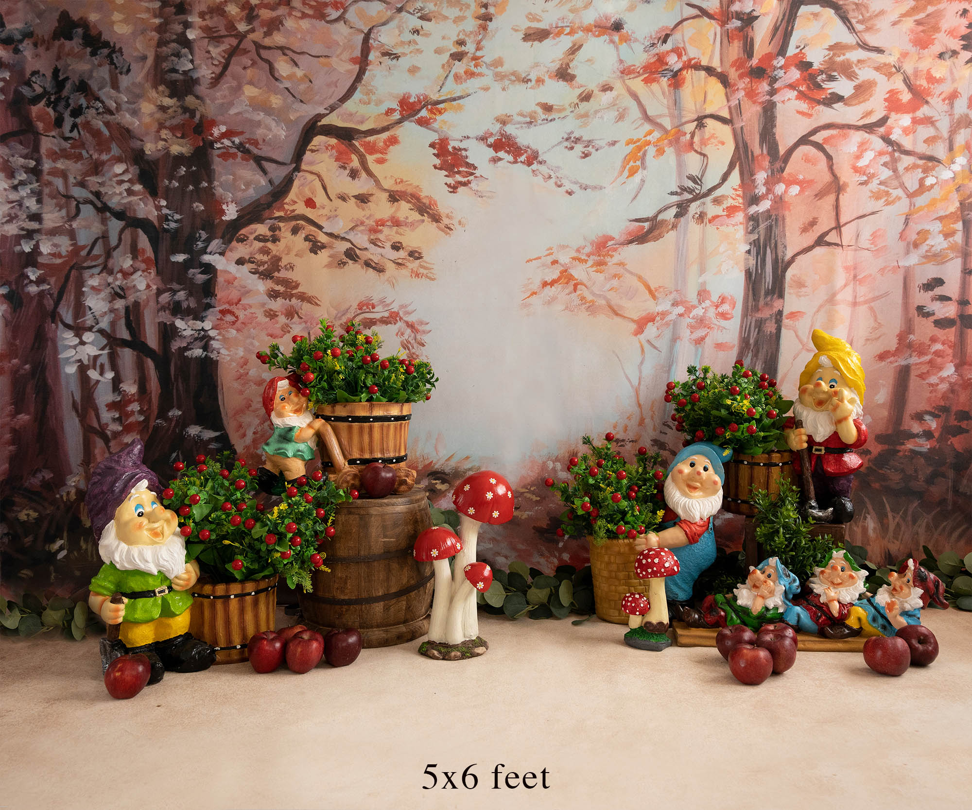 RTS Seven Dwarfs 5x6 Ft - Fabric