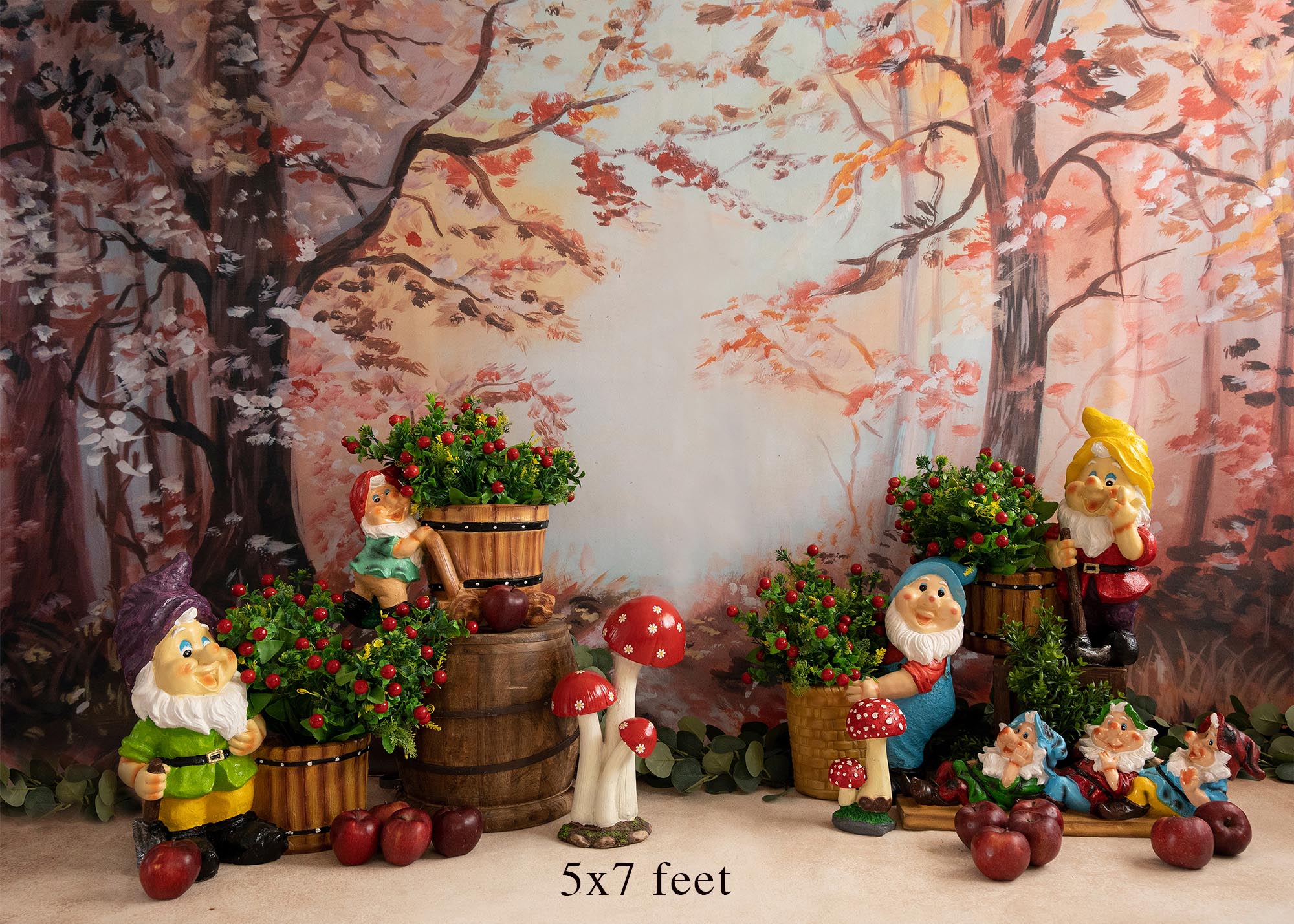 RTS Seven Dwarfs 5x6 Ft - Fabric