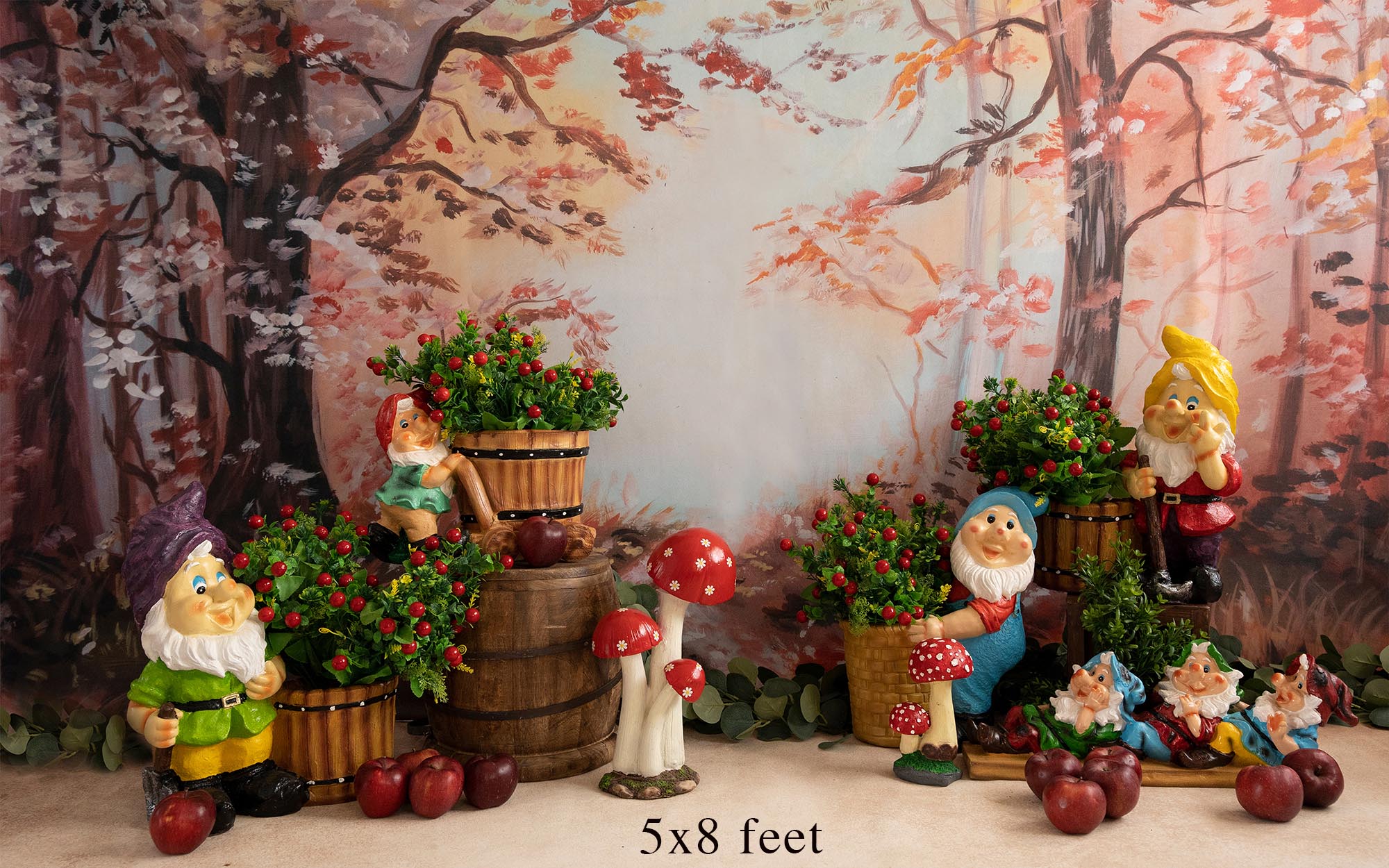 RTS Seven Dwarfs 5x6 Ft - Fabric