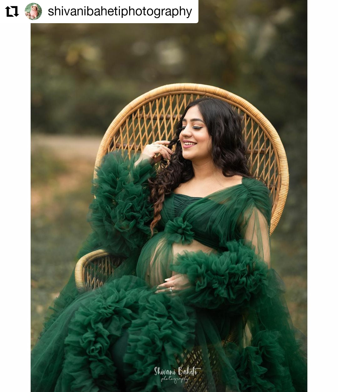 RTS Arianna gown- Green L-XL