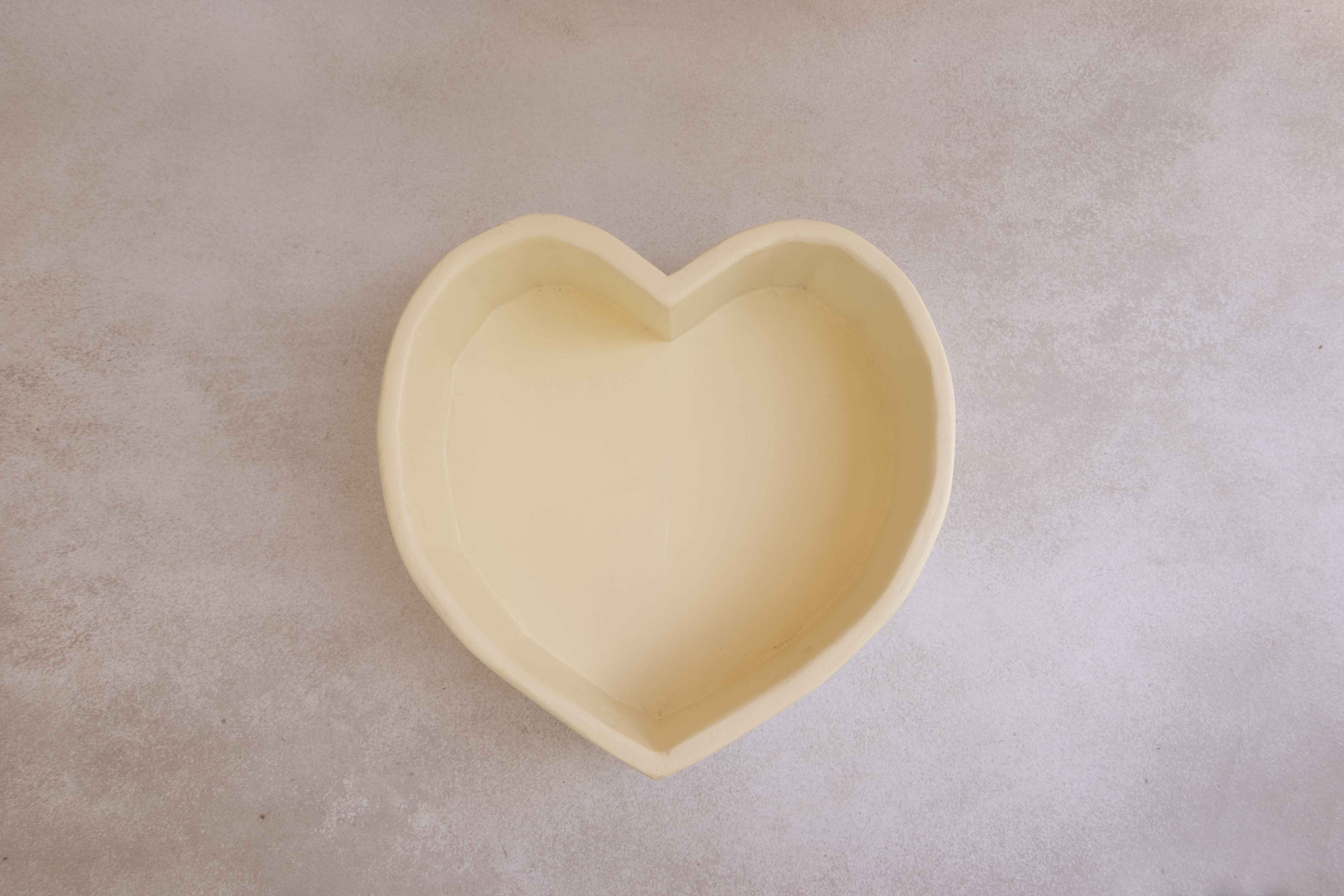 Heart Bowl-Cream